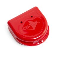 Mouth Guard, Case, Basic, Red